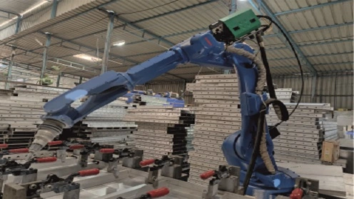 robotic aluminum welding system